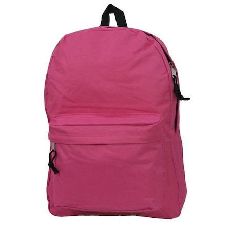 Harvest Harvest LM183 Hot Pink Classic Backpack; 18 x 13 x 6 in. LM183 Hot Pink
